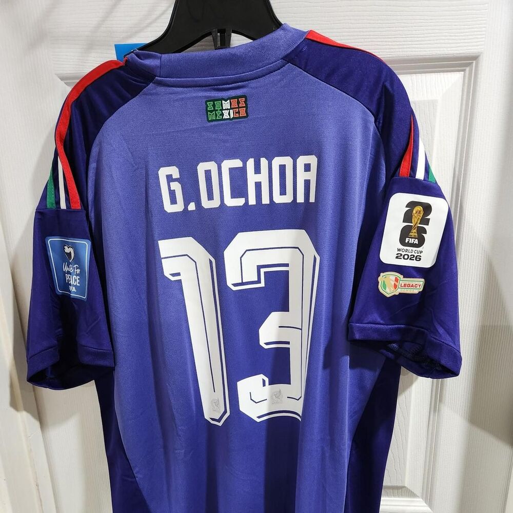 4XL Adidas Mexico 2026 World Cup jersey #13 G. Ochoa